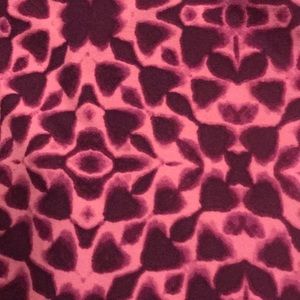 Pink and purple Lularoe tc tie dye